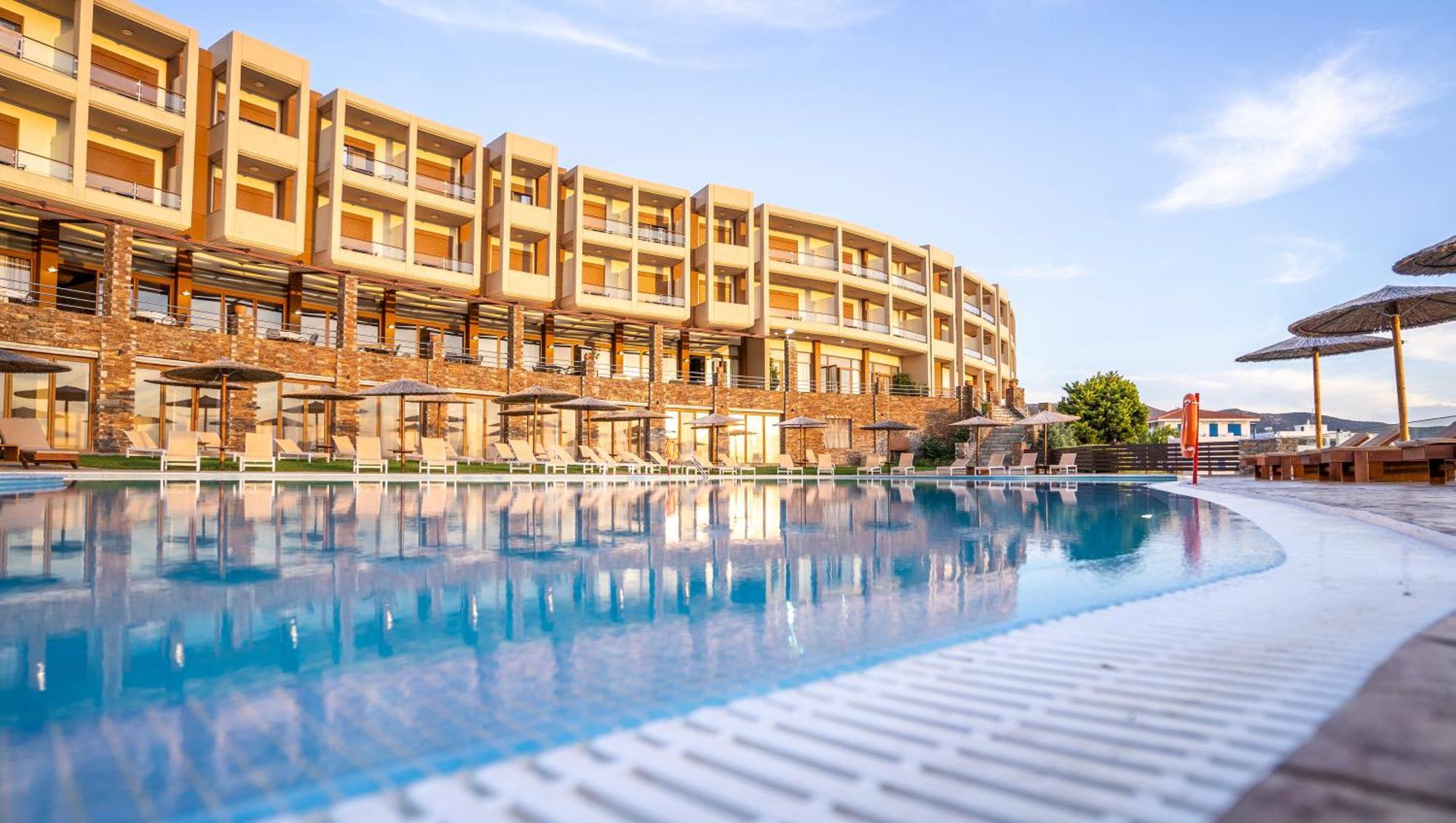 Evia Hotel & Suites Marmari  Екстер'єр фото