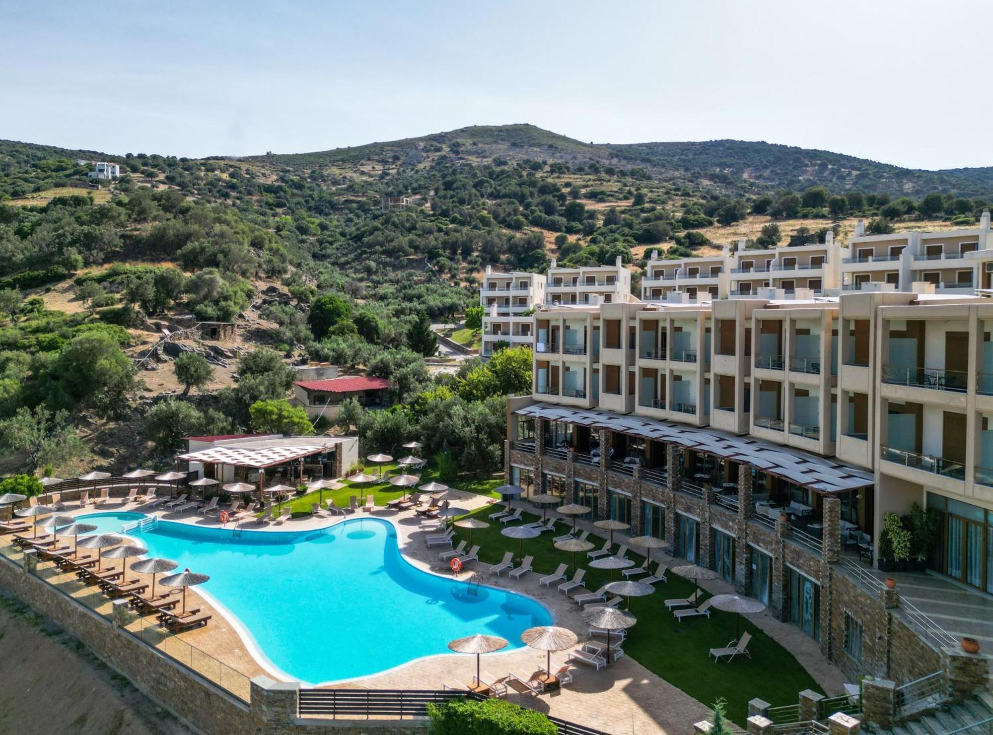 Evia Hotel & Suites Marmari  Екстер'єр фото